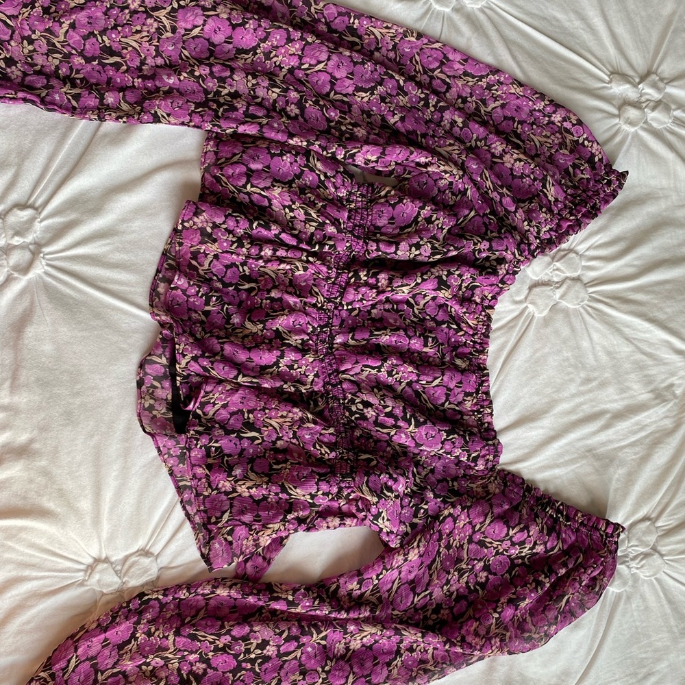 LUSH tie back top